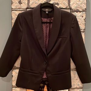 Basic black blazer